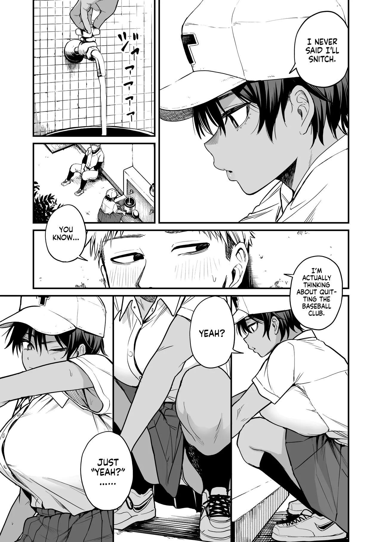 Hentai Manga Comic-I Found the Grumpy, Brown-Skinned Baseball Manager's Weakness-Read-4